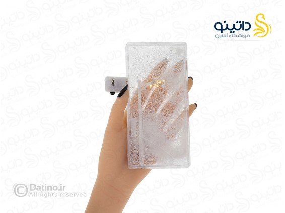 عکس ساختنی چراغ خواب طرح شب برفی 19884 - انواع مدل ساختنی چراغ خواب طرح شب برفی 19884